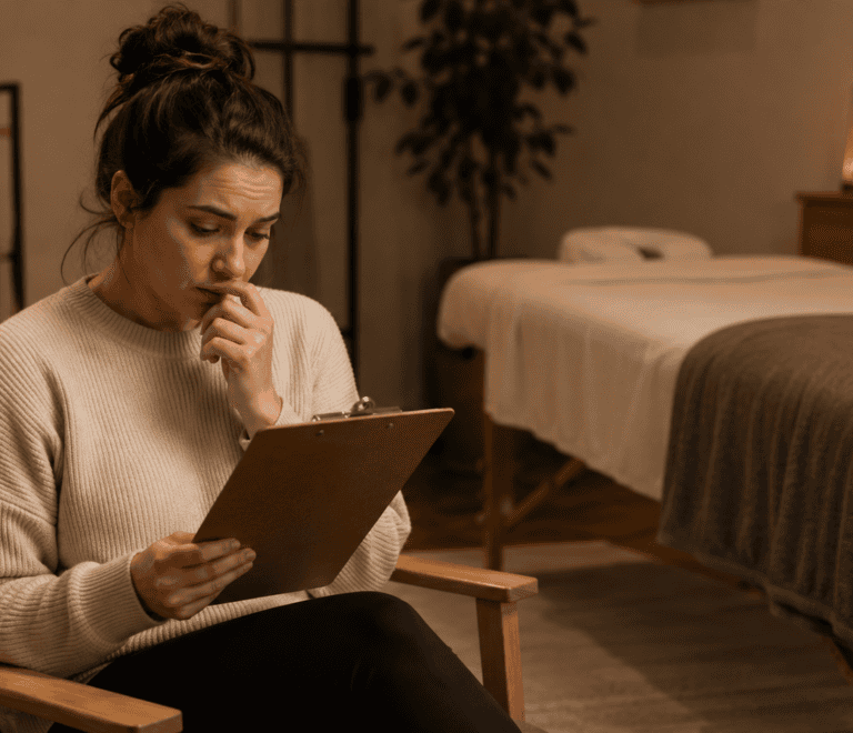 Massage Anxiety